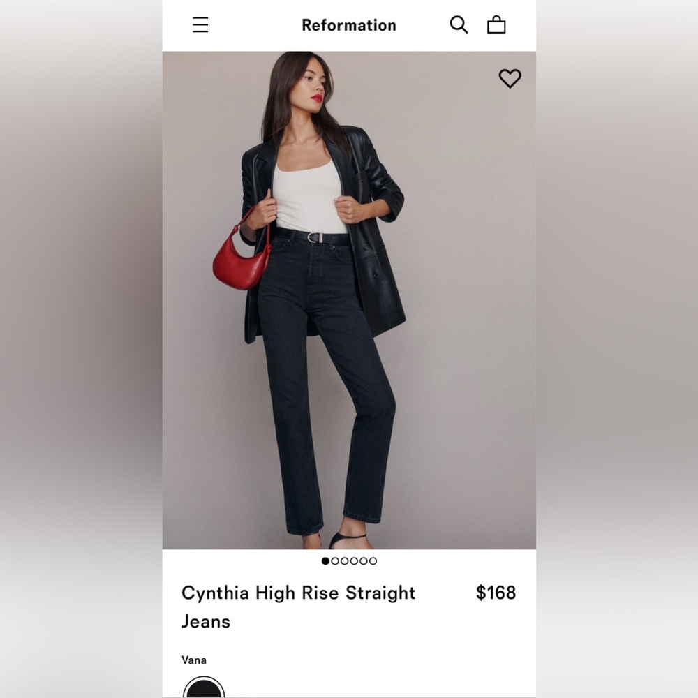 Reformation Cynthia Jeans - 24